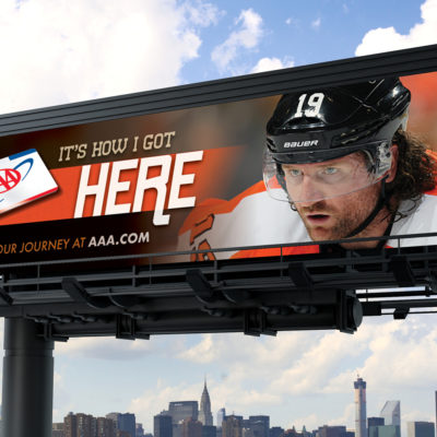 AAA - Flyers Traveling Athlete Billboard