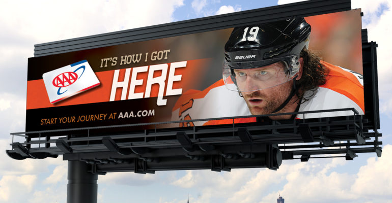 AAA - Flyers Traveling Athlete Billboard